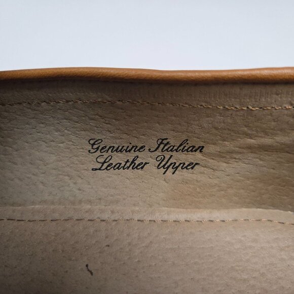 Banana Republic Dellbrook Leather Loafers + Box Ortholite Insole Brown Mens 8.5 - Picture 9 of 11